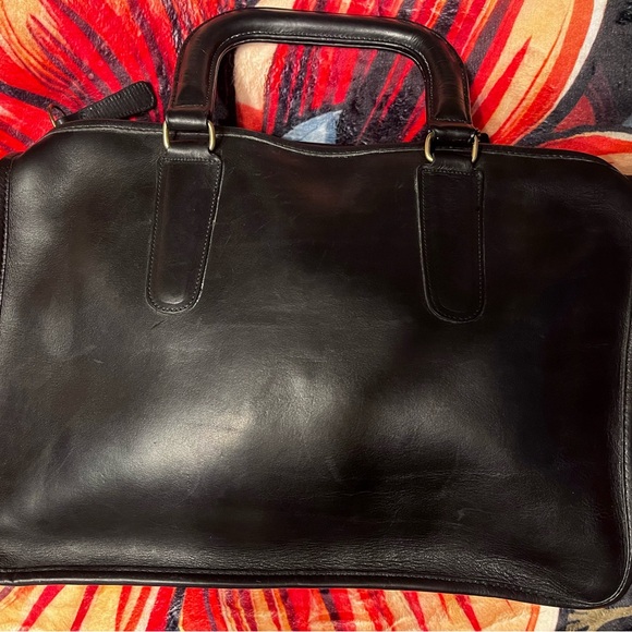 Black Leather Handbag - Picture 2 of 14